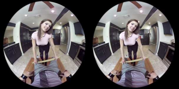 NaughtyAmerica Leah Gotti Virtual Reality, Oculus Rift 3gp mobil sex video (2)