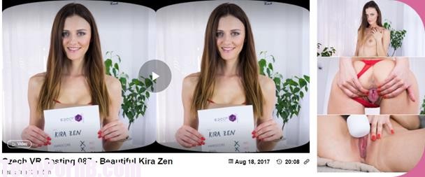 CzechVRCasting Beautiful Kira Zen 087 Virtual Reality, VR Porn