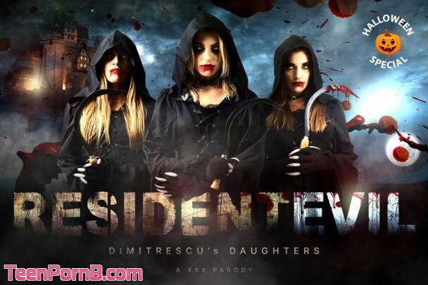 Lilly Bella, Silvia Dellai, Eveline Dellai Resident Evil Village Dimitrescu Daughters A XXX Parody Virtual Reality Videos